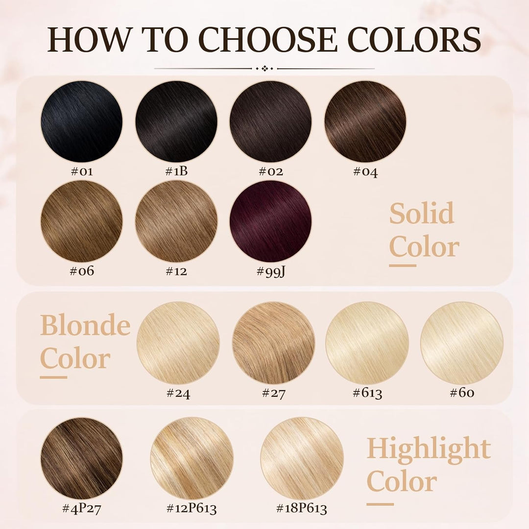 Rich Choices Bonding Extensions Echthaar Haarverlängerung keratin bondings U Tip Hot Fusion Remy Ech