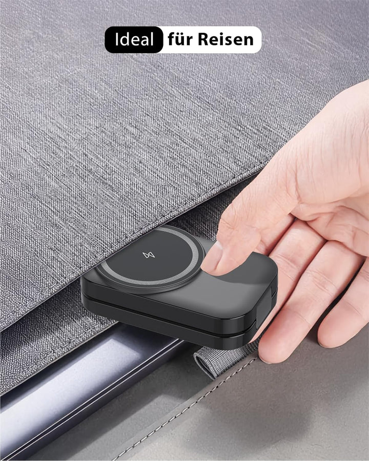 Ladestation kompatibel mit Apple Watch und iPhone,Super Tragbar Magsafe Ladegerät für iPhone 16 15 1