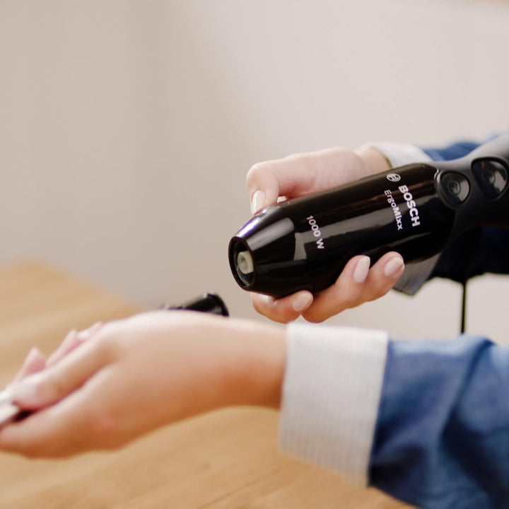 Bosch Stabmixer ErgoMixx MS6CB61V1, Vakuum-Funktion, Edelstahl-Mixfuss, Mix- und Messbecher, Vakuum-