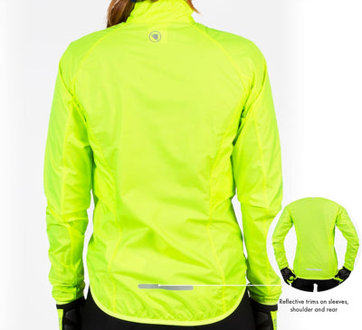 Endura Damen Fahrradjacke Pakajak XS neon-gelb, XS neon-gelb