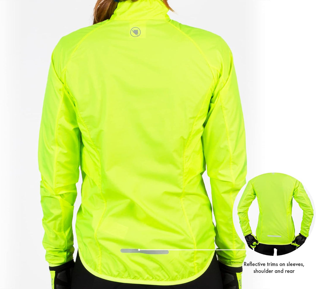 Endura Damen Pakajak, neon-gelb