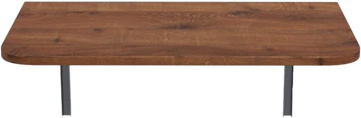 AKKE Klapptisch Wandklapptisch Esstisch - Klappbar Faltbar Platzsparend - Abgerundete Ecken - 90cm x
