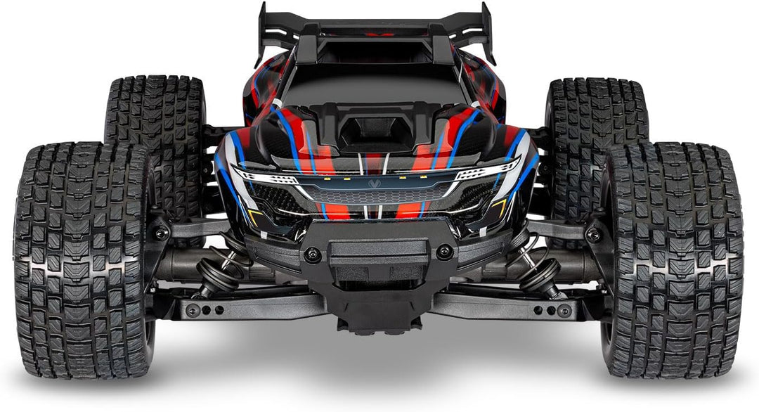 TRAXXAS MINI-XRT 3S-Power 4x4 rot 1/16 Monster-Truck RTR Brushless, HD-Teile, mit 2S Lipo/Lader