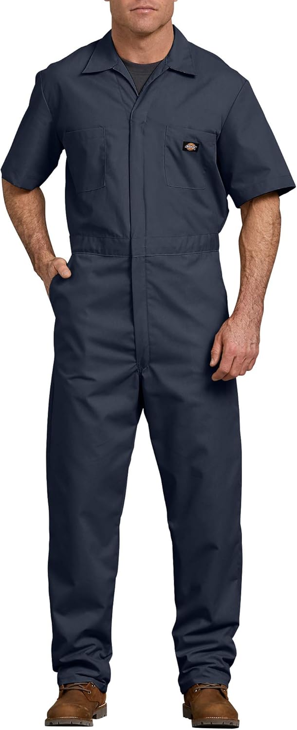 Dickies Herren Arbeitsschutzanzug XXL Dunkles Marineblau, XXL Dunkles Marineblau