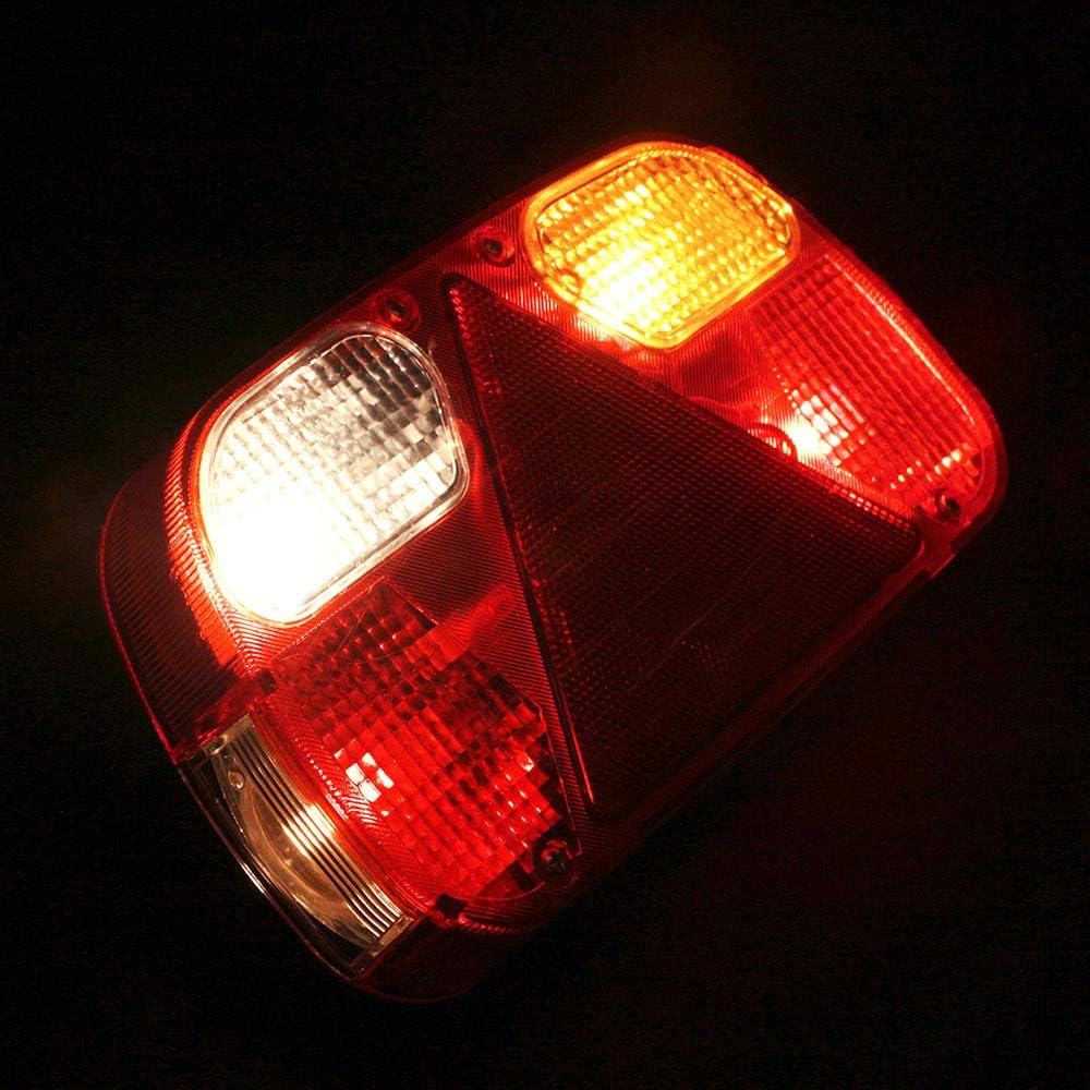 AOHEWEI Anhänger Rücklichten Satz Kabelbaum Heckleuchte Für Lkw Beleuchtungs Kabel Satz Mit 2 Stück