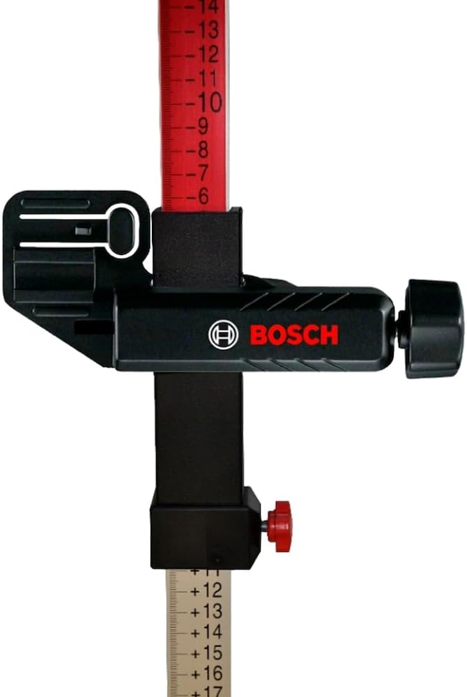 Bosch Professional Halterung für Laser-Empfänger (für LR 6, LR 7), Halterung