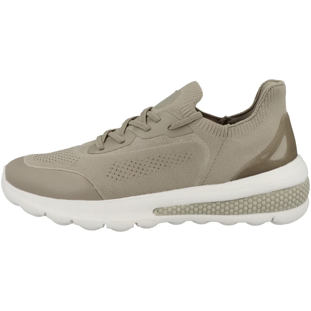 Geox Mädchen D Spherica Actif Sneaker 41 EU Sand, 41 EU Sand