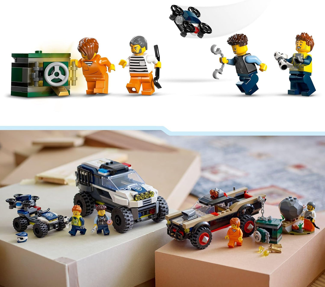 LEGO City Verfolgungsjagd im Polizeigeländewagen (60449)