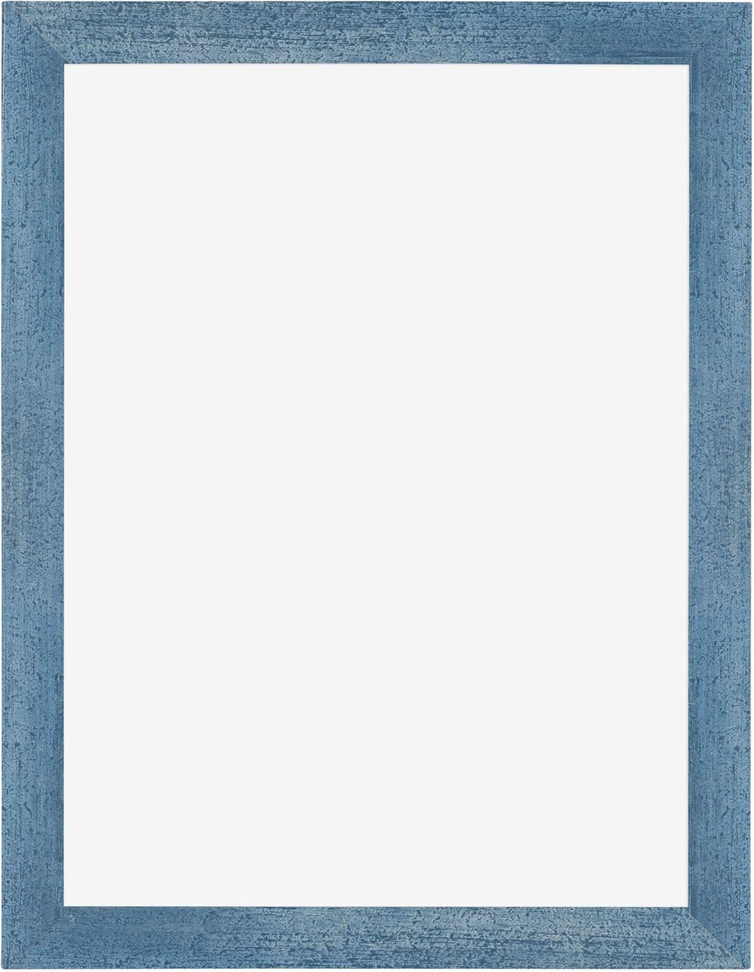 yd. Your Decoration - Bilderrahmen 75x100 cm - Hellblau Gewischt - Bilderrahmen aus MDF mit Acrylgla