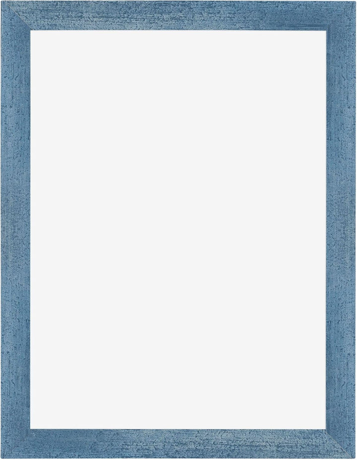 yd. Your Decoration - Bilderrahmen 75x100 cm - Hellblau Gewischt - Bilderrahmen aus MDF mit Acrylgla