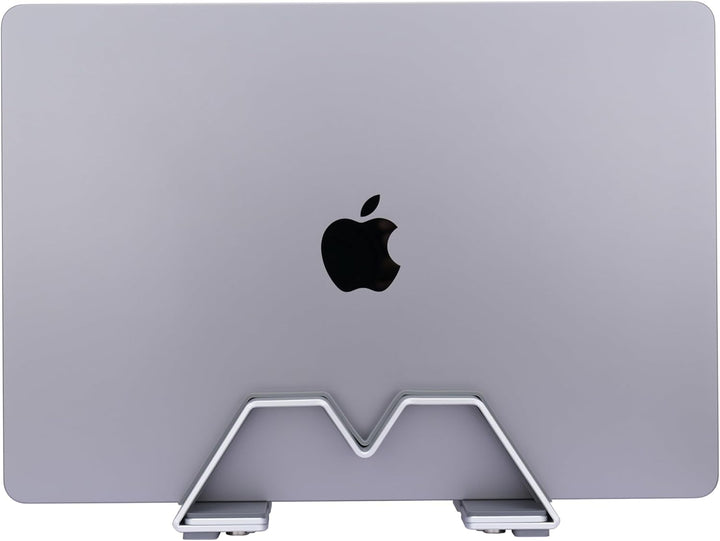M-Form Einstellbar Vertikal Laptop Ständer - Aluminium, Universelle Passform für MacBook & Alle Lapt