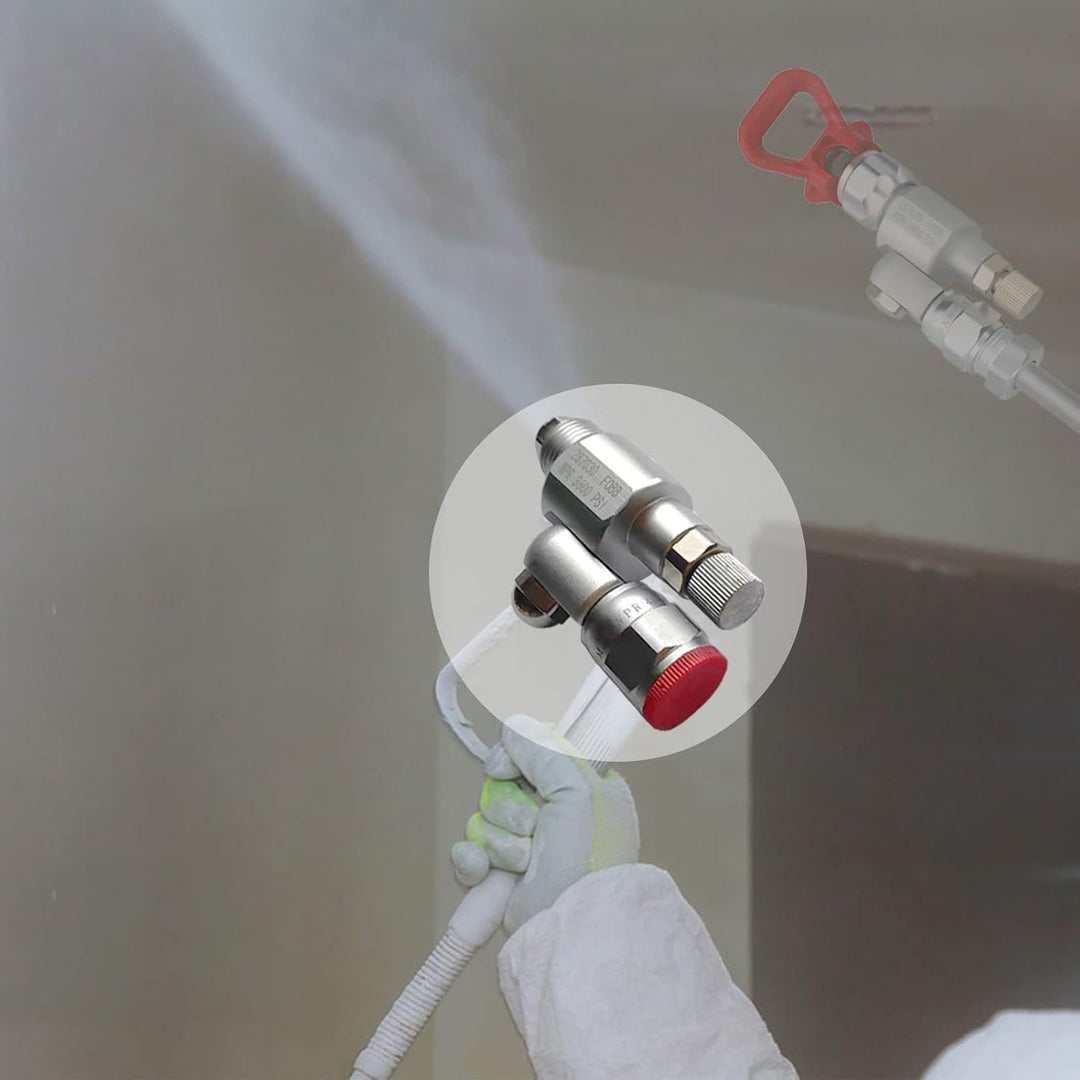 CleanShot Absperrventil mit Spitze, 287030 Airless Spray Adapter Gelenk für Airless Sprayer, Sprayer