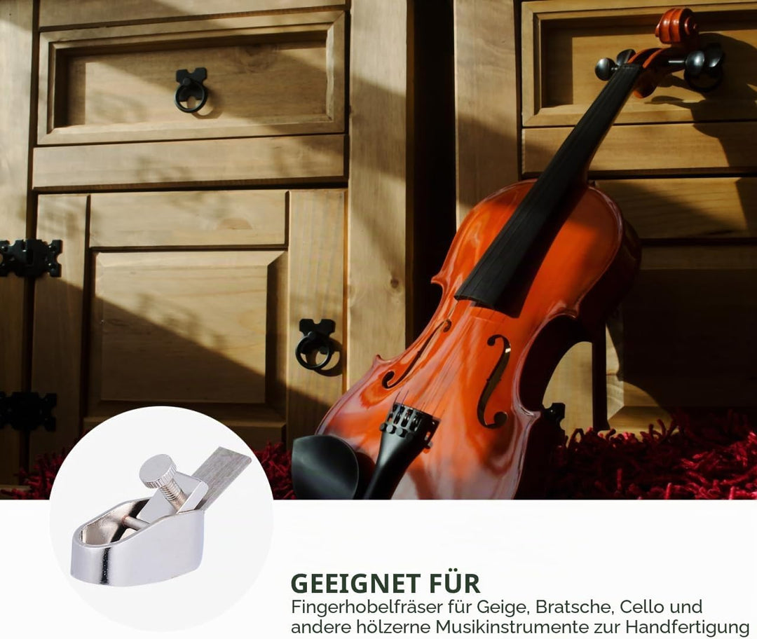 SAFIGLE Daumenhobel Holz Handwerkzeug Holzpolierhobel Mini Holzhobel Japanisches Blockflugzeug Geige