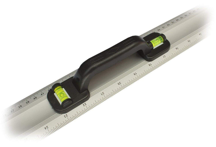 Toolzone 1m Alu mit Wasserwaagen und Griff - 1000mm