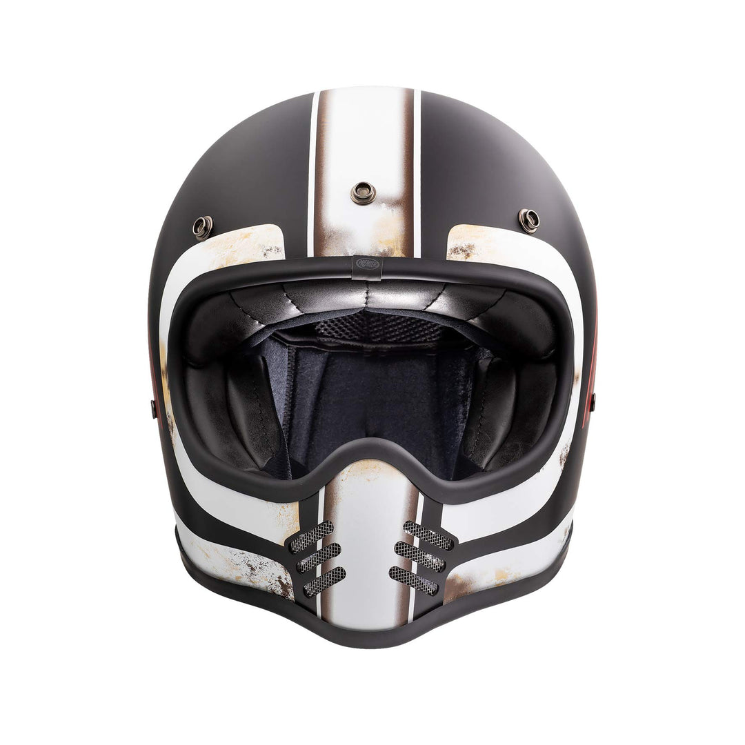 Premier HELM MX DO 92 O.S. BM,SCHWARZ/WEISS/ROT,M