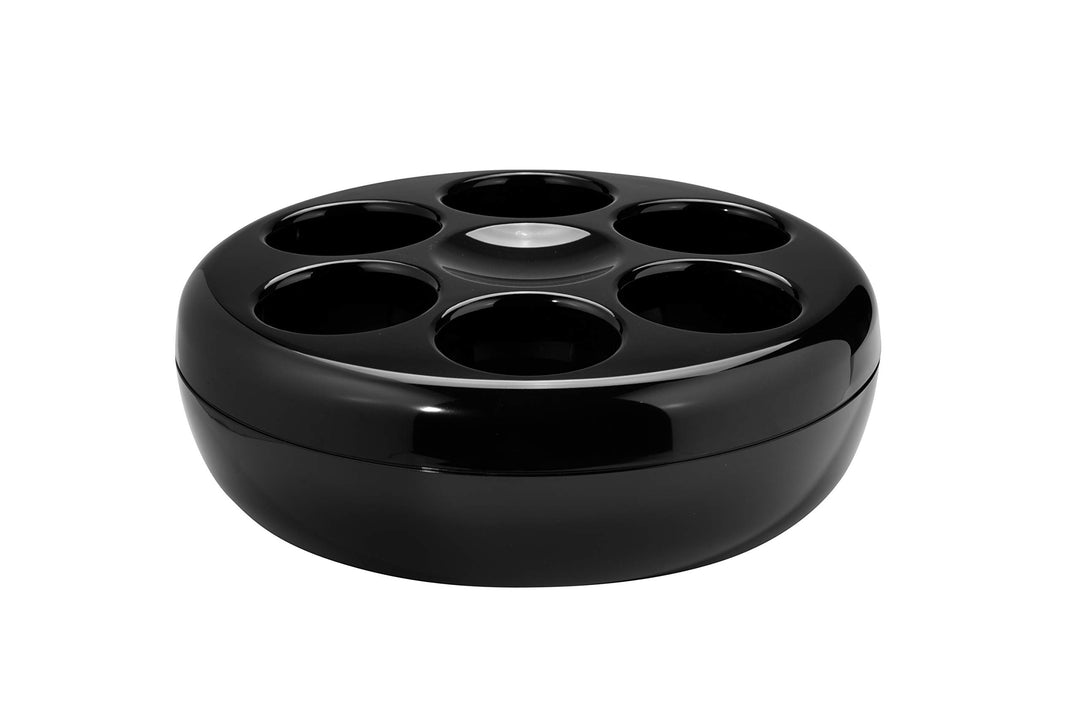 Helios Pure Flaschenkühler, Kunststoff, Schwarz, für 6 Flaschen für 6 Flaschen Schwarz, für 6 Flasch