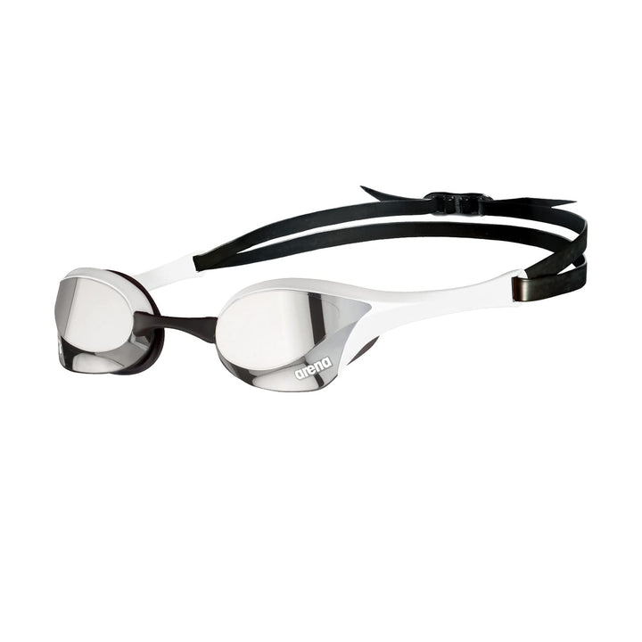 Arena Unisex-Adult COBRA ULTRA SWIPE MR Schwimmbrillen, SILVER-WHITE, 1 Single, Single