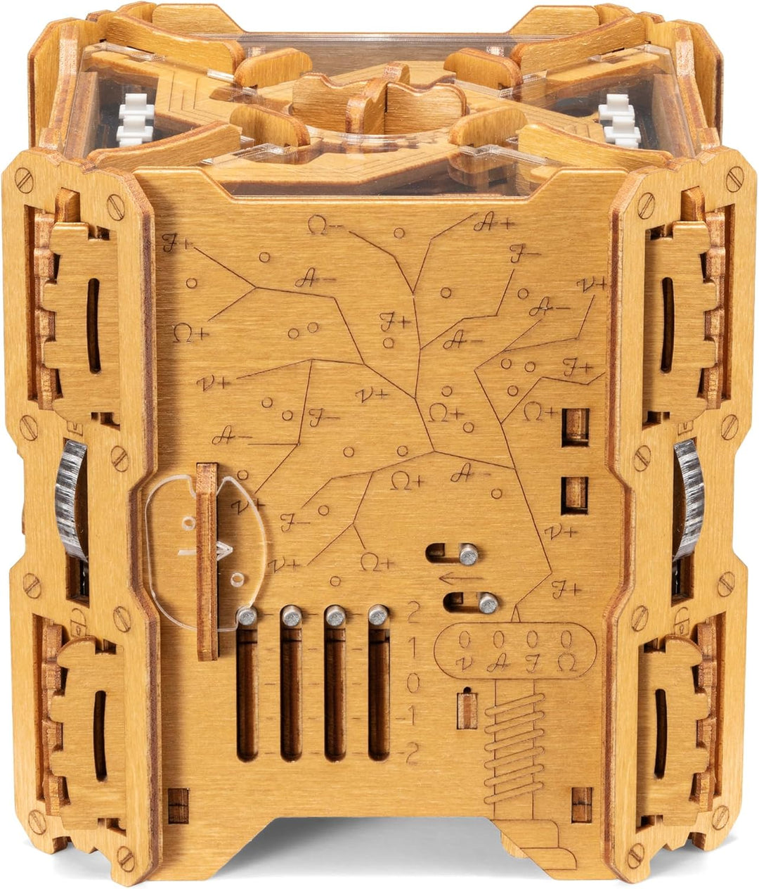 PUZZLE POTATO Tesla Puzzle Box - Escape Room Spiel mit Elektronischen Rätseln - Puzzlebox - Knobelsp
