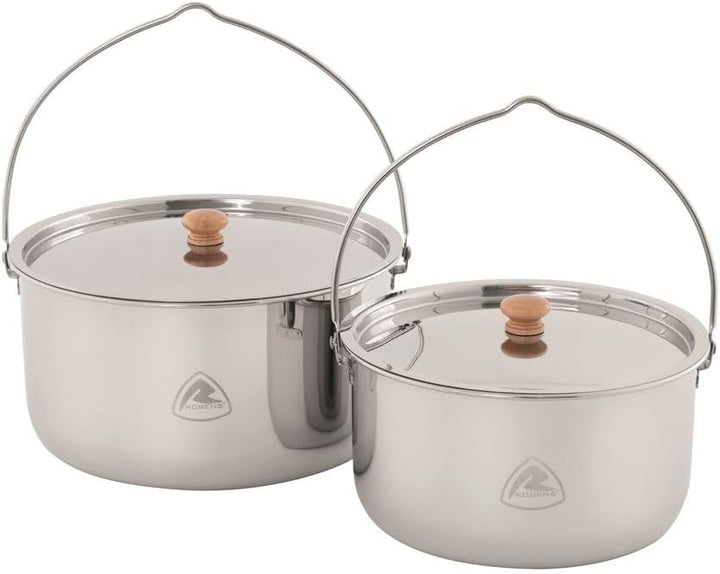 Robens Unisex – Erwachsene Ottawa Edelstahltopf, weiss, 6 L