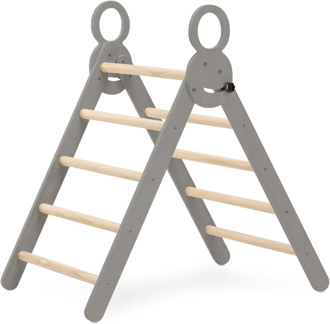 Deryan Montessori Indoor Spielset Indoor für Kleinkinder und Kinder - Kletterwand, 5 in 1 Kletterdre