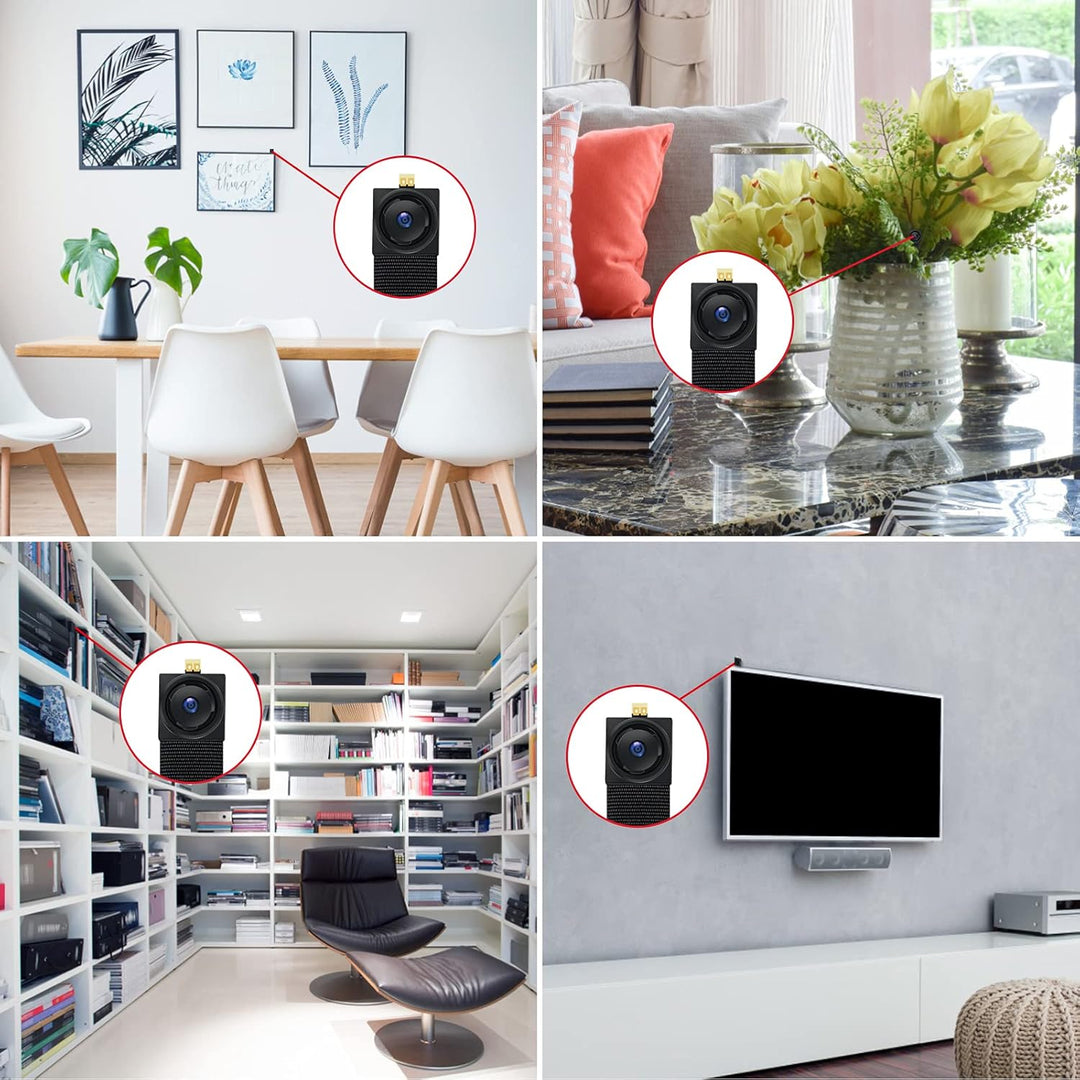 LXMIMI Mini Kamera WiFi, HD 1080P Kleine Kamera Unterstützung 2,4 und 5g WiFi mit Bewegungserkennung