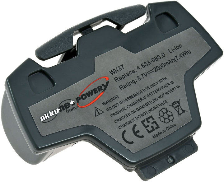 Akku für Akku-Fensterreiniger Kärcher Typ 4.633-083.0, 3,7V, Li-Ion