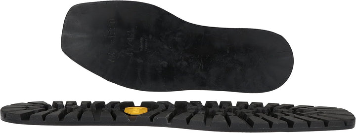 Langlauf Schuhbedarf® Exclusiv Vibram 1220 Flachsohle Jankuat für Wanderschuhe schwarz + 120g Kövulf