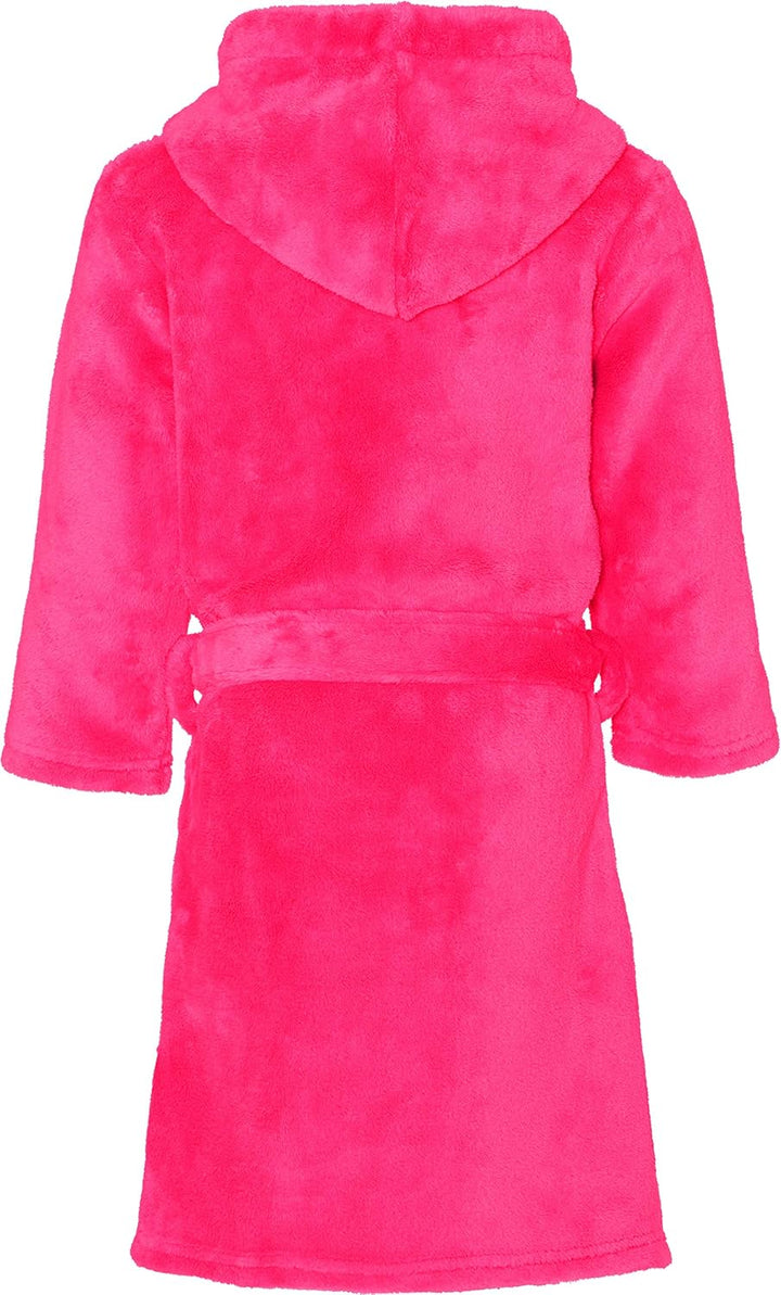 Playshoes Unisex Kinder Fleece-Bademantel Morgenmantel 86-92 Rosa, 86-92 Rosa