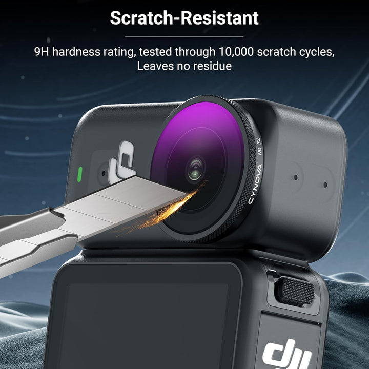 CYNOVA Osmo Nano ND Filter,3er Pack ND8, ND16, ND32,Osmo Nano Filterset Kompatibel mit DJI Osmo Nano