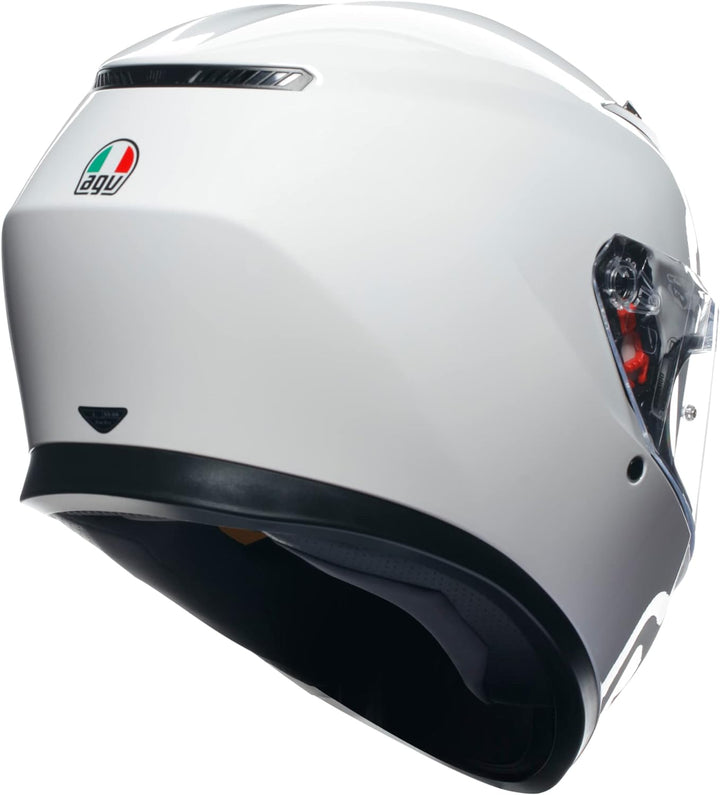 AGV - K3 E2206 MPLK Motorradhelm, Herren Integralhelm, ECE Vollvisierhelm mit Schweissabsorption, Sp