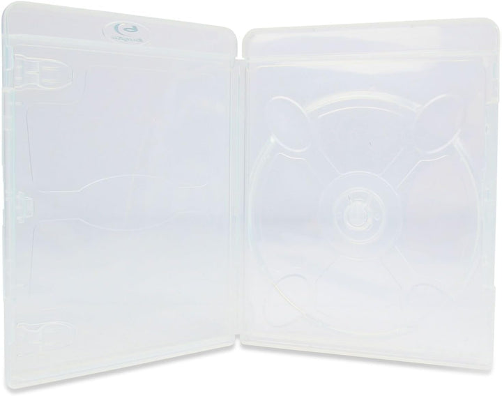 Amaray Vortex Eco-Lite Single 3D Blu-ray Hüllen in Dragon Trading Verpackung, transparent, 5 Stück