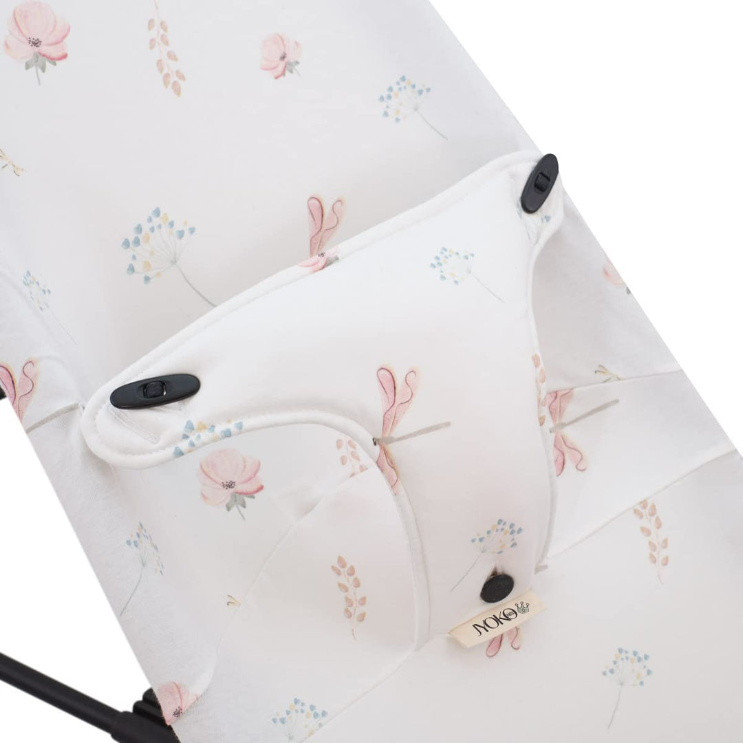 JYOKO KIDS Bezug kompatibel mit Babybjorn Bliss, Balance, Soft (Dragonfly, Baumwolle)