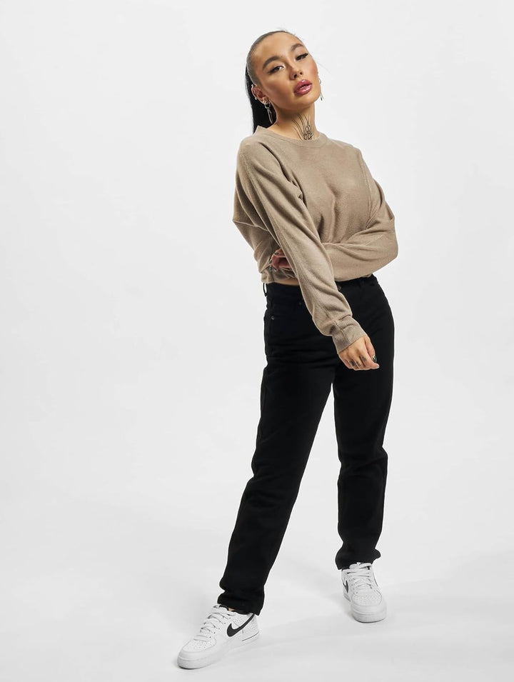 ONLY Damen Onlamalia L/S Batwing KNT Noos Pullover XS Mocha Meringue, XS Mocha Meringue
