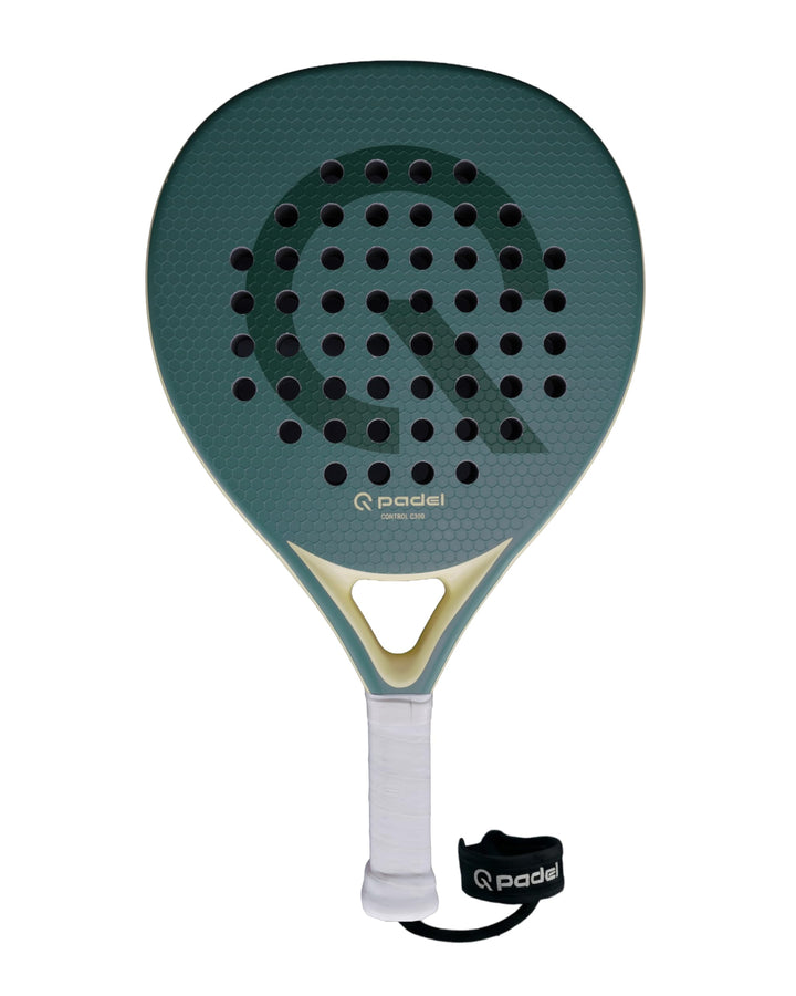 Q Padel C300 Padel Schläger 360g – 3K Carbon Racket für hohe Kontrolle, leichtes Design für Herren &amp;