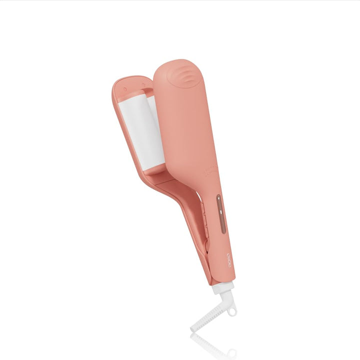 Osée - Party Waves – Welleneisen mit 2 Barren, 32 mm Keramikbeschichtung, Soft Touch, Timer, einstel