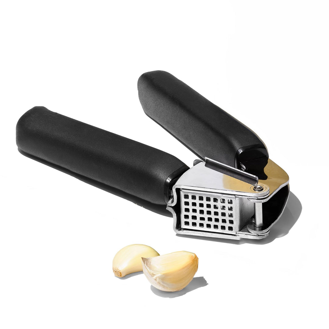 OXO Good Grips Knoblauchpresse, Black, Knoblauchpresse