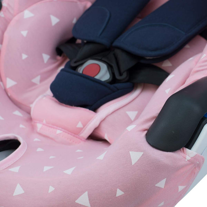 JYOKO KIDS Bezug kompatibel mit Besafe Modular gr 0 (Pink Sparkles), Pink Sparkles