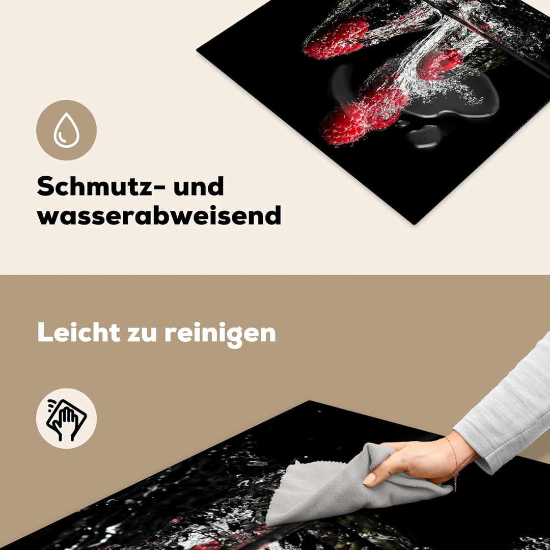 Herdabdeckplatte Einteilig Ceranfeld Abdeckplatte für Induktionsschutz Ceranfeldabdeckung Vinyl Herd