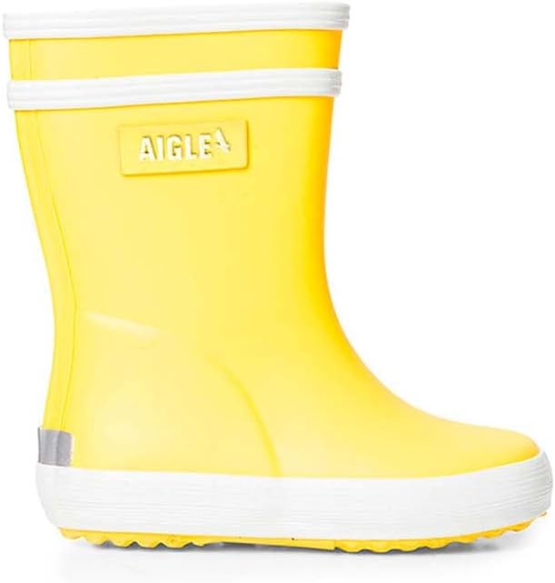 Aigle Unisex Baby Flac 2 Gummistiefel 23 EU Jaune New, 23 EU Jaune New