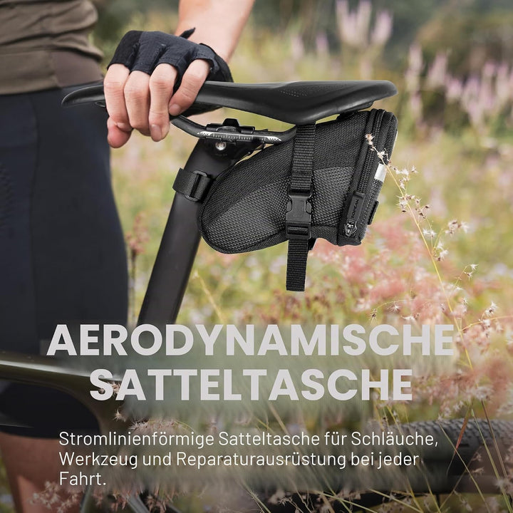Topeak Satteltasche 18 x 8.5 x 11 cm, 0.66 Liter Schwarz, 18 x 8.5 x 11 cm, 0.66 Liter Schwarz