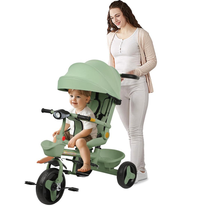 Kinderwagen, faltbar, für 0-36 Monate, 0-25 kg, Kombikinderwagen, kompakter Kinderwagen mit Sitz, Au