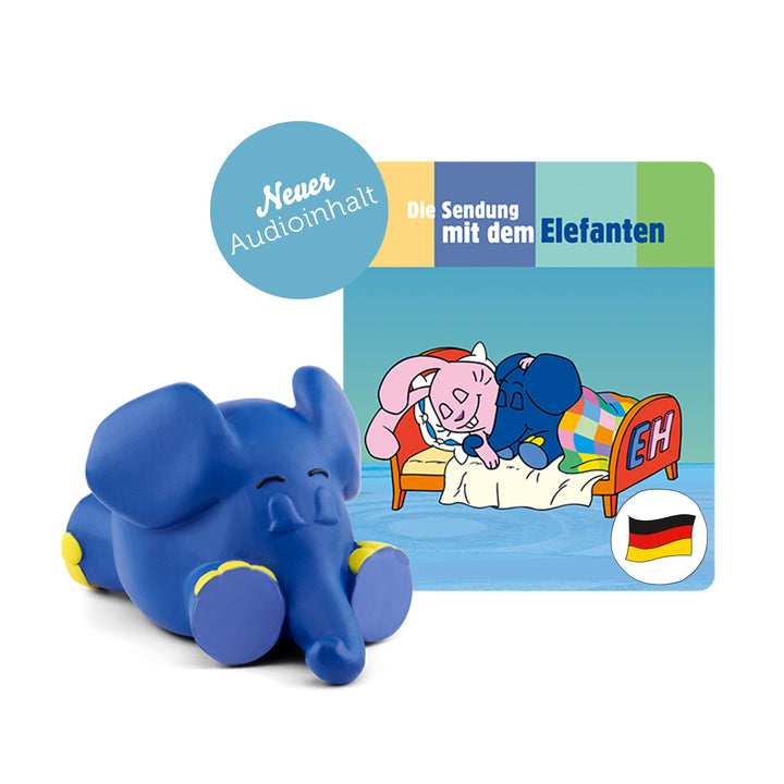 tonies Hörfiguren für Toniebox, Die Sendung mit dem Elefanten – Schlaf schön!, Hörbuch mit Musik für