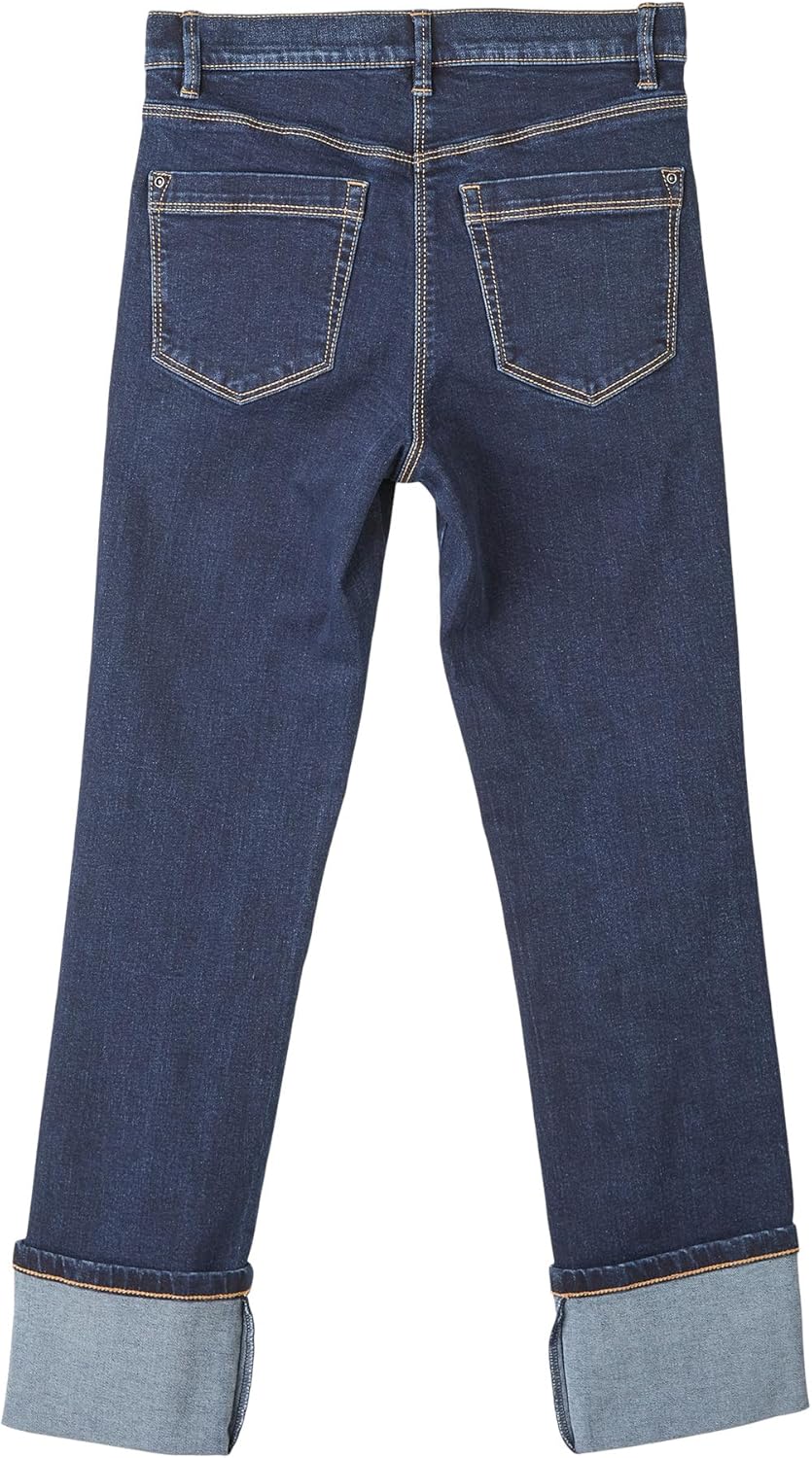 s.Oliver Mädchen Jeans, Suri Straight Fit 140 Blau