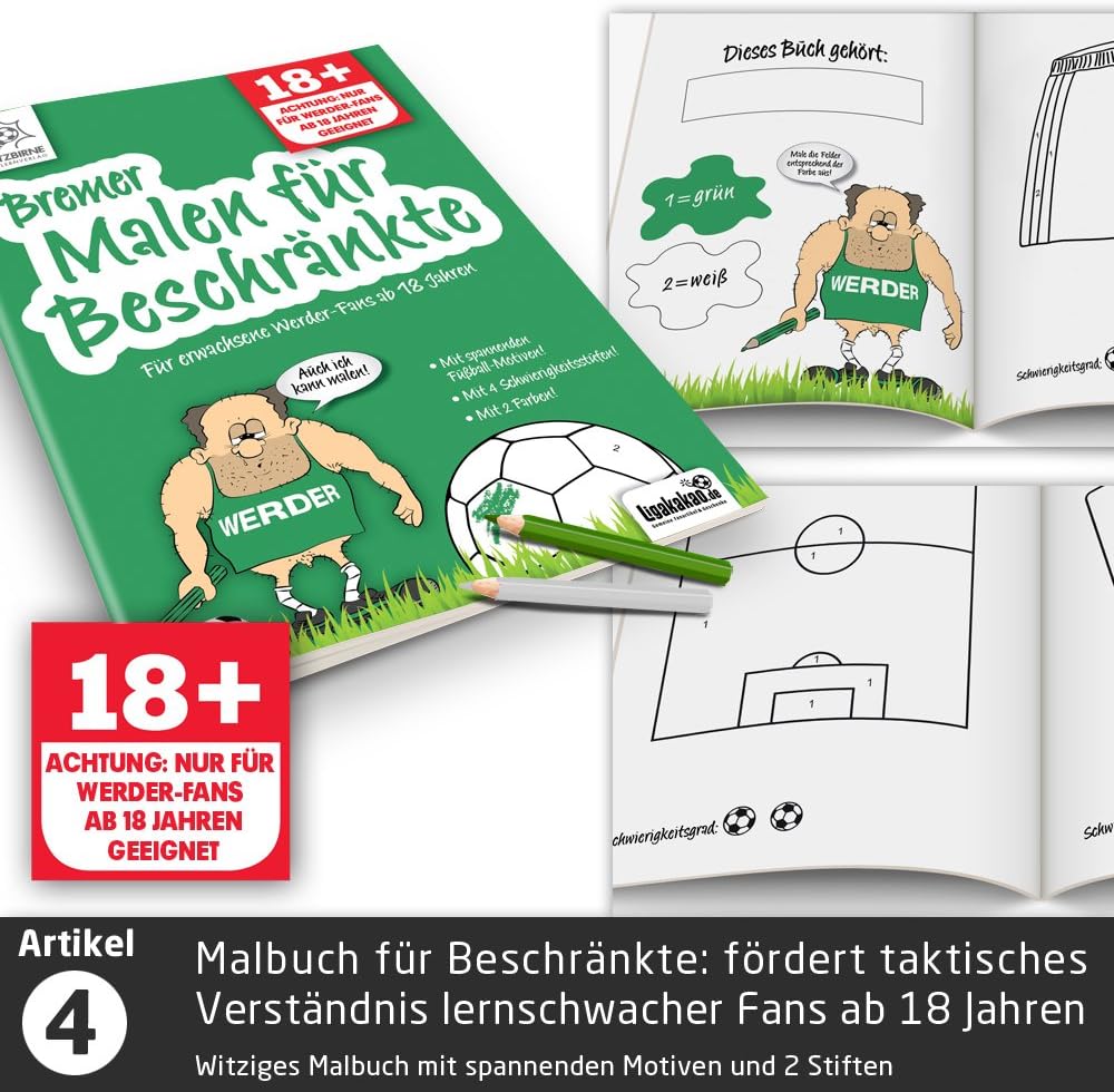 Geschenk-Idee: Das grosse Saison-Notfall-Set für Werder-Fans | 5X Überraschungen mit Spassgarantie f