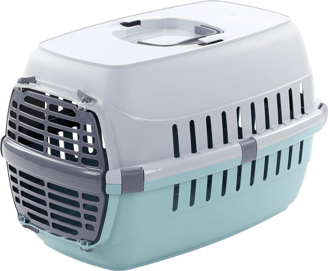 Flamingo Transportbox für kleine Hunde und Katzen – 32 x 49 x 29,5 cm – 3 Farben (Keine Farbauswahl