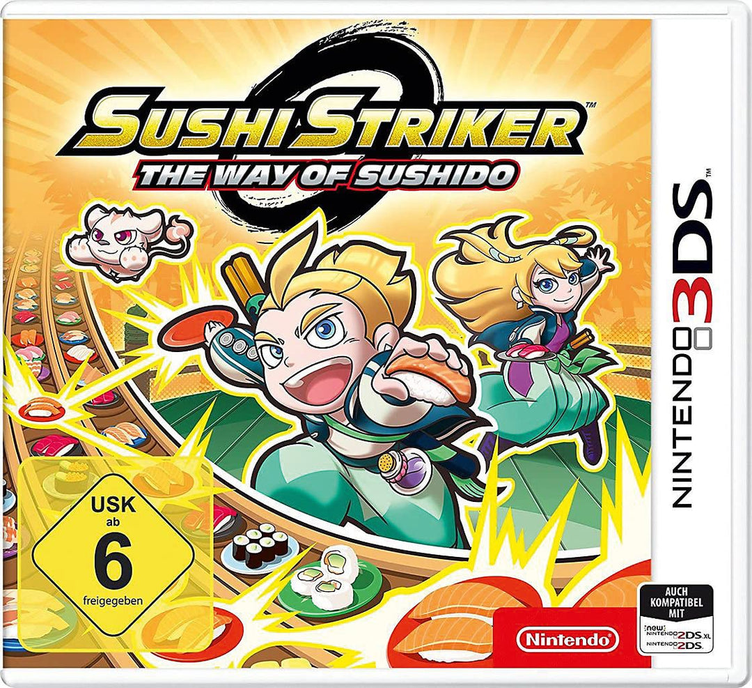 Sushi Striker: The Way of Sushido - [Nintendo 3DS] Nintendo 3DS Standard, Nintendo 3DS Standard