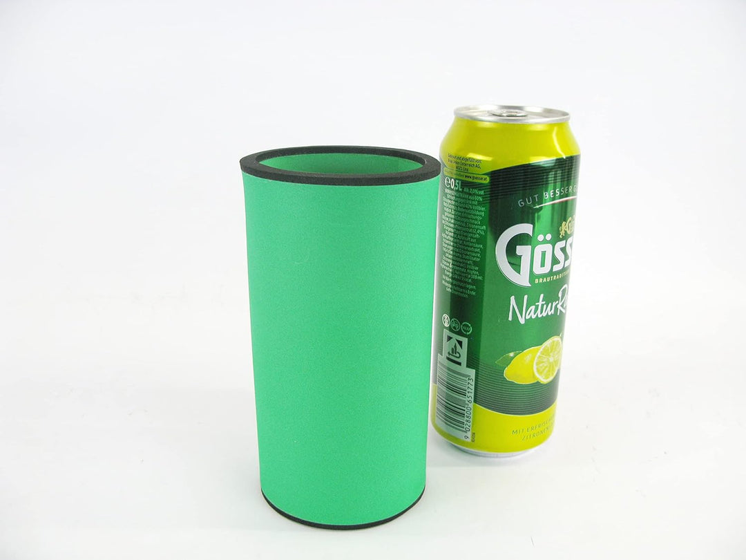 5er Set bunte Mischung Getränkekühler 0,5l Dose - Bierkühler - Neoprenkühler - passgenau ~Dosenkühle