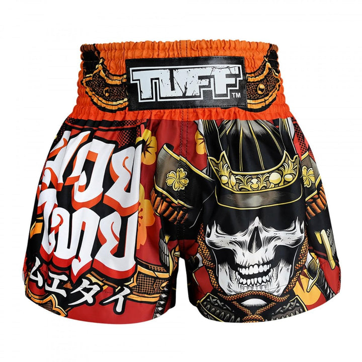 TUFF Sport Muay Thai Boxshorts Herren &amp; Unisex Blau Grösse S Traditioneller Stil MMA Kickboxen Grapp