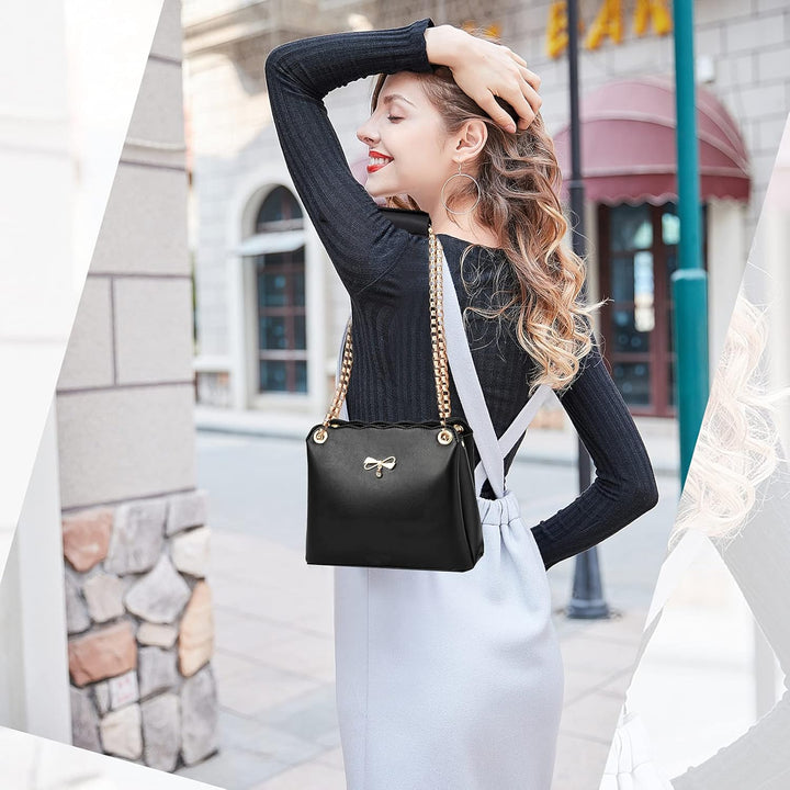 NICOLE &amp; DORIS Tasche Frauen Klein Umhängetasche Damen Handtaschen Elegante Crossbody Bag Damen Hand