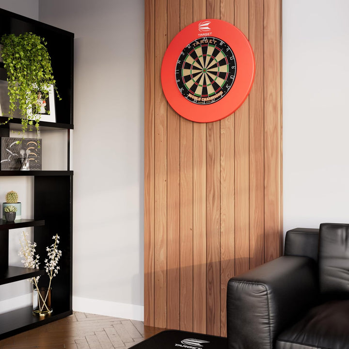Target Darts Pro Tour bedruckter Wandschutz Rot, Rot